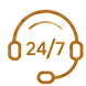 24/7 Support icon