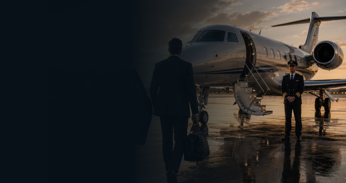 AC JEts Private charter plane