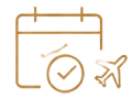 flight calendar icon